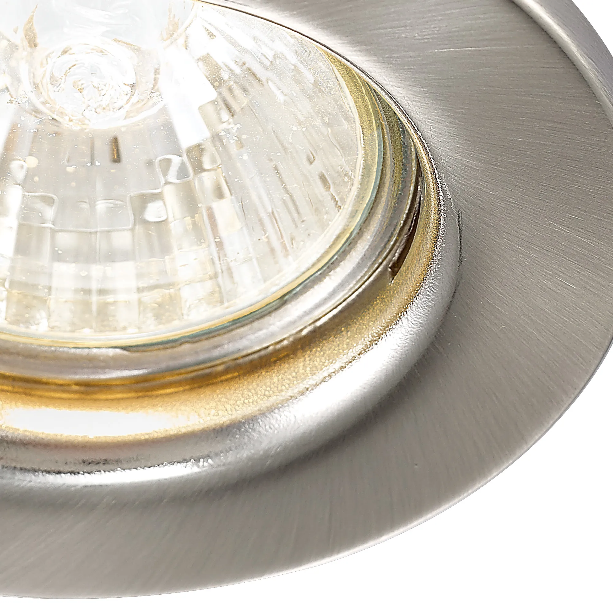 Hudson GU10 Fixed Downlight, Cut Out 60mm Satin Nickel D0037  Deco Hudson